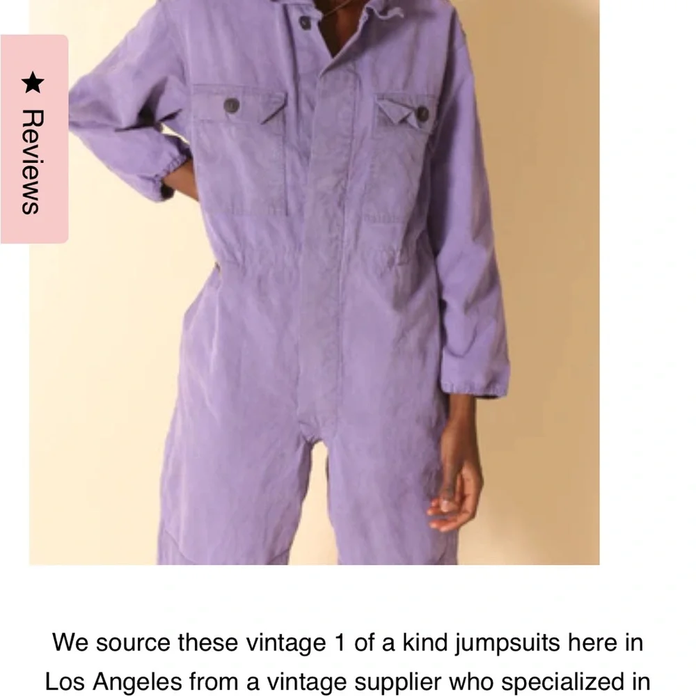 INTENTIONALLY BLANK Pink Utility Jumpsuit - Picture 16 of 16